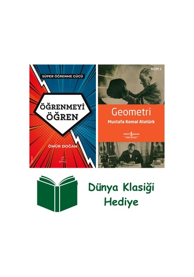 Öğrenmeyi Öğren - Süper Öğrenme Gücü + Geometri + Dünya Klasiği Hediye