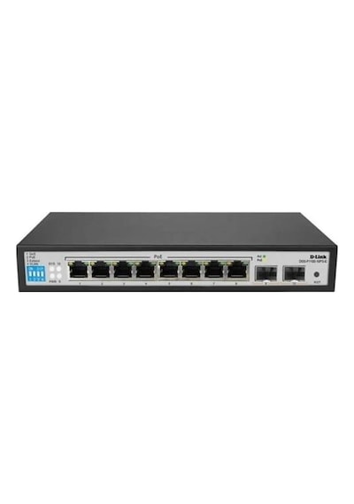 10port 96w 8port Poe Dgs-f1100-10ps-e/e Gıgabıt 2x Sfp Yönetilemez Switch