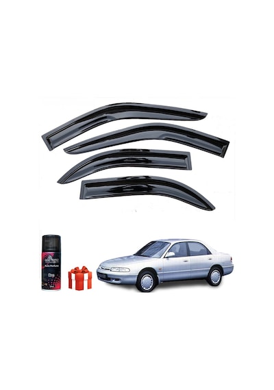 626 Mügen Cam Rüzgarlığı Sedan 1992-1997 Arası 4 Lü Takım+koku