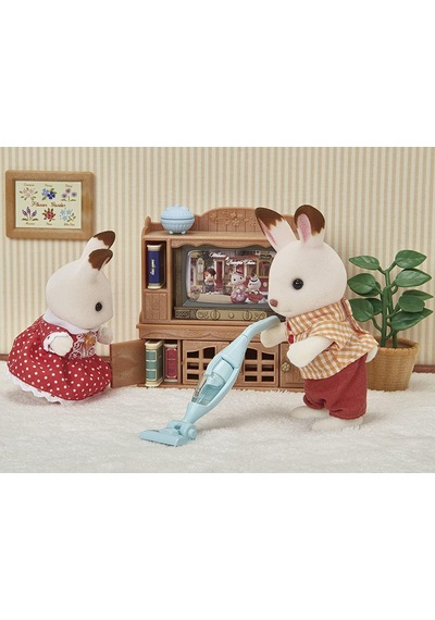 Sylvanian Families Çamaşır Makinesi ve Elektrikli Süpürge 5445