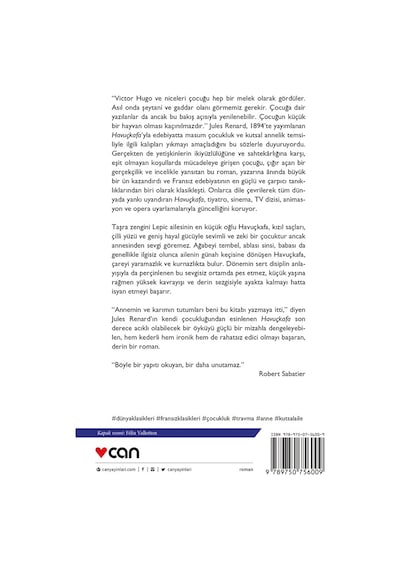 Havuçkafa - Jules Renard - Can Yayınları