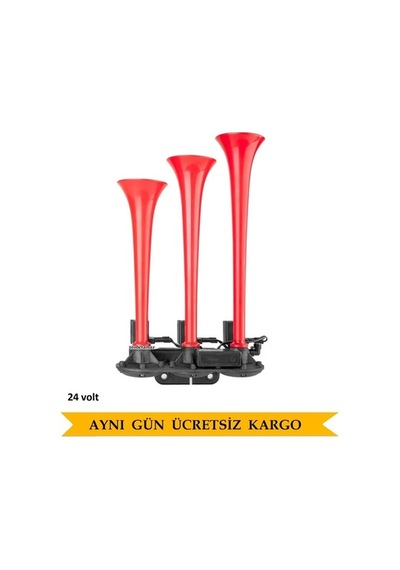 Seger 86Eh 24 Volt Arap Saydırmalı Korna ( Dali Dali Korna )