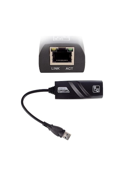 Pm-16299 Usb 3.0 To Rj45 10-100-1000 Mbps Gigabit Ethernet Çevirici Renkli