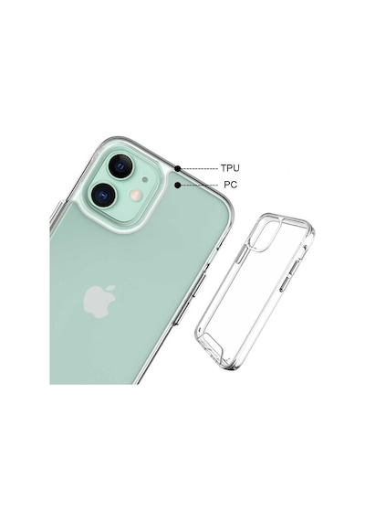 Zore İphone 12 Mini Uyumlu Nvth Gard Silikon-renksiz