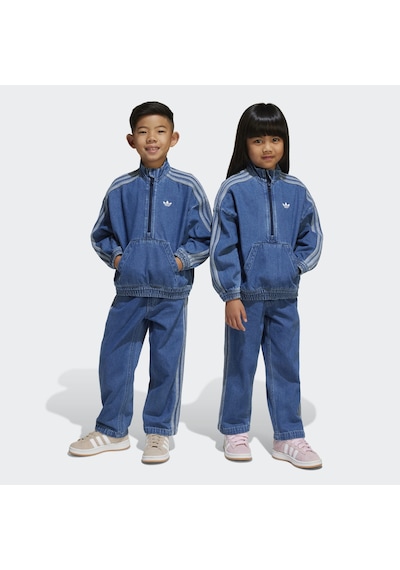 Adidas Çocuk Mavi Jean 2'li Takım Jc7871 Mavi