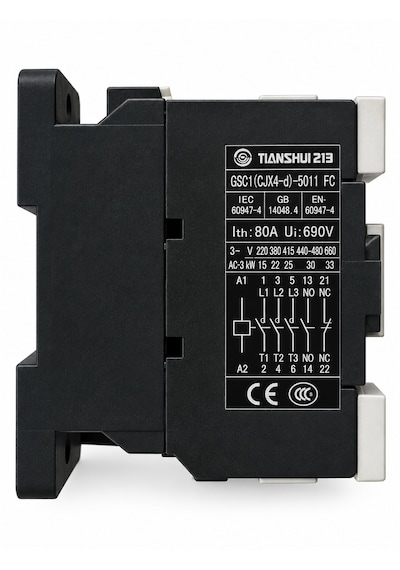Tianshui 213 Gsc1-5011 3 Kutuplu Güç Kontaktörü 1no+1nc