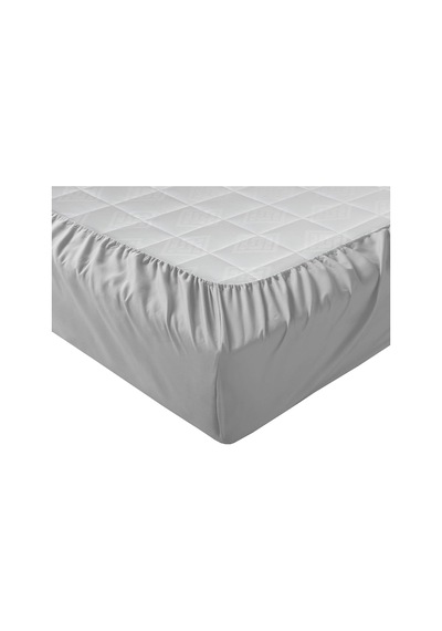 Comfort Raum Mikrofiber Lastikli Çarşaf Set, Açık Gri, Twin Çok Renkli