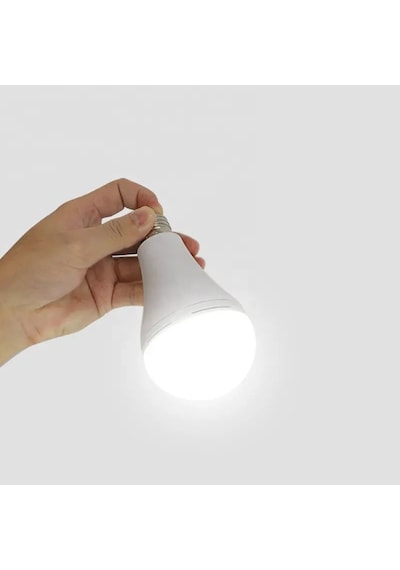 Cata 9 W Şarjlı Led A60 Ampul - Beyaz Işık 6500k - E27 - Ct-4229b