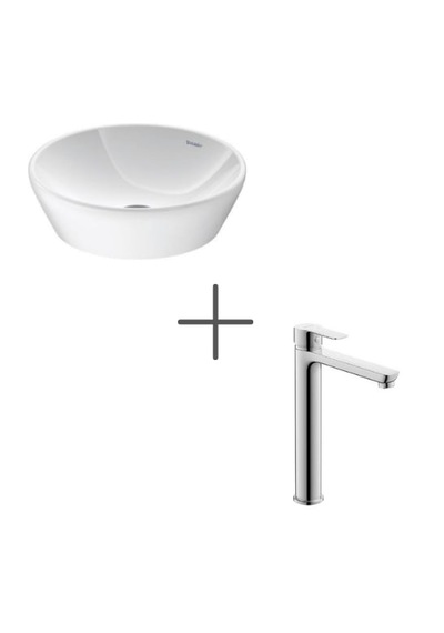 Duravit D-neo 40 Cm Çanak Lavabo Ve A.1 Lavabo Bataryası Xl