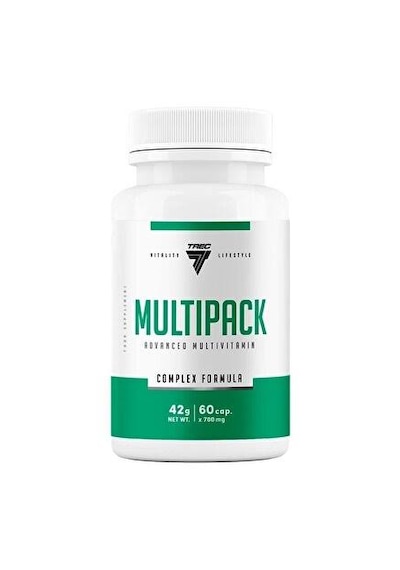 Trec Lifestyle Multipack Multivitamin Complex Formula 60 Kapsül 42 G Takviye Edici Gıda