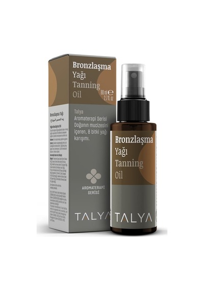 Talya Bronzlaşma Yağı 8 Bitki Yağ Karışımı ve E Vitamini 80 ML