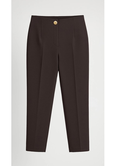 Sentez Sz-5603-k Kahve Renk Milano Boru Paça Pantolon Çok Renkli