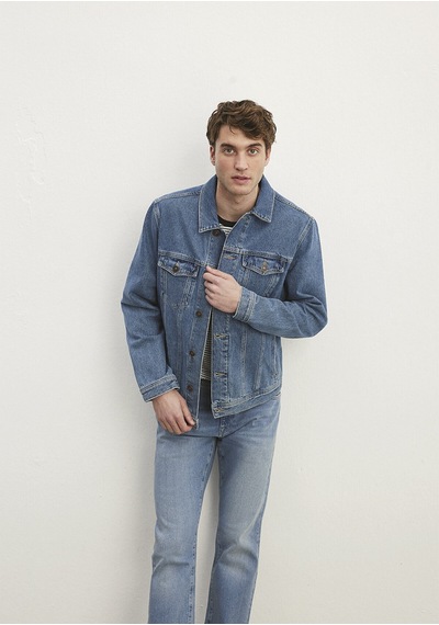 Drake 90lar Indigo Mavisi Jean Ceket 010143-28013 No Color