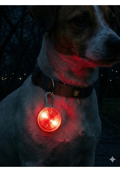 Bakgelal Klipsli Led Evcil Hayvan Güvenlik Işığı Köpek Ve Kedi Tasma Görünürlük Lambası