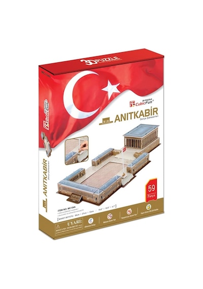 Cubic Fun 3d Puzzle Anıtkabir 59 Parça
