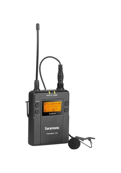 Saramonic Uwmic9 Kit 2 Rx9 Tx9 Tx9 Kablosuz Yaka Mikrofonu