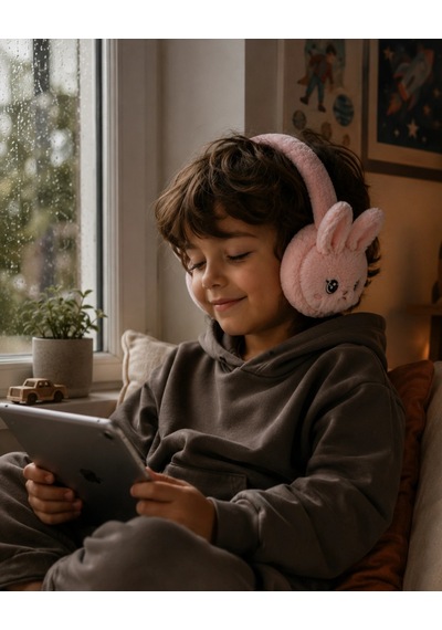 Mey Najmaddin Bluetooth 5.3 Peluş Kulaklık Kablosuz Mikrofonlu Tf Kart Girişli Model Najmaddin