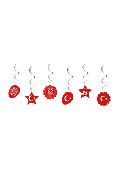 Turkuaz-Pazarlama En Güzel Bayram 23 Nisan Sarkıt Süs