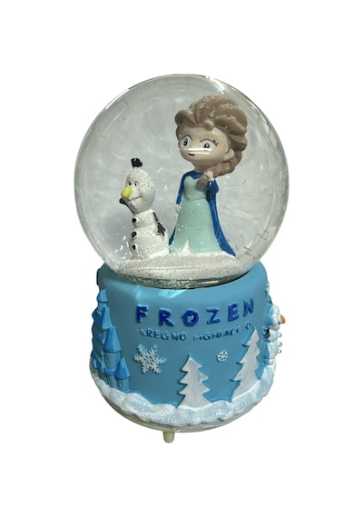 Frozen Olaf Müzikli Işıklı Püskürtmeli Büyük Boy Kar Küresi