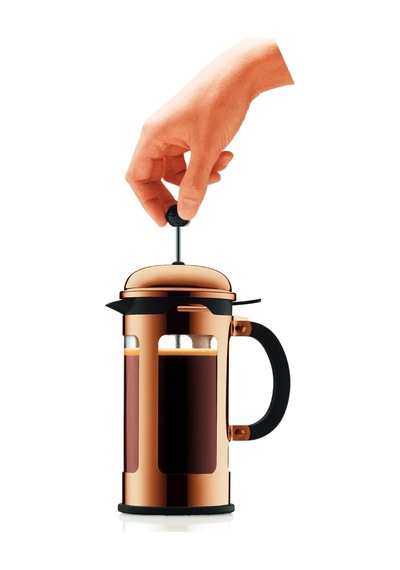 Chambord Kahve Hazırlayıcı French Press Sistemi, Akma Koruması, Paslanmaz Çelik Çerçeve , Paslanmaz Çelik, Copp Diğer