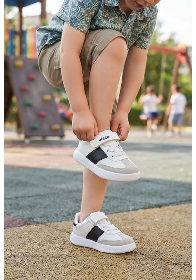 Vicco Flex Beyaz Anatomik Rahat Sneaker Çocuk Ayakkabı 346.f26k.263