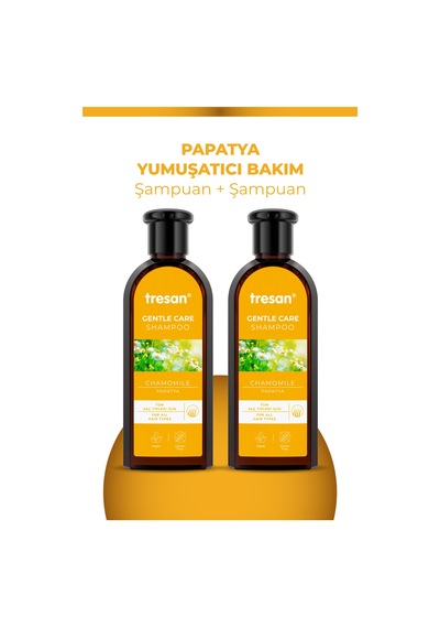 Papatya Yumuşatıcı Bakım Şampuanı 300 Ml X 2 Adet
