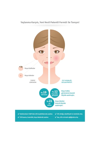 Zade Vital Marine Collagen Hyaluronic Acid Bitkisel Sert 40'Lı