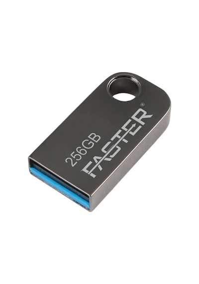 Faster 256 Gb Mimi Serisi Usb 3.0 Yüksek Hızlı Metal Flash Bellek