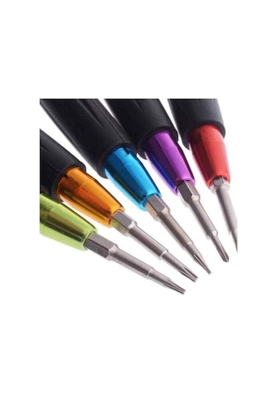 5 Parça Mini Saatçi Tornavida Telefon Tornavida Pc Tornaviida