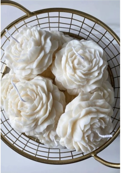Bernami Mum Pinterest Amber Kokulu Şakayık Mum - 2 Adet Diğer