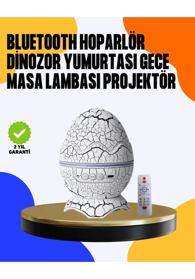Yüksek Çözünürlüklü Led Galaksi Projektör + 19 Sesli Uyku Makinesi