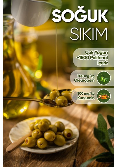 Oligold Soğuk Sıkım 1500 Ultra Yüksek Polifenollü Naturel Sızma Zeytinyağı 250 Ml