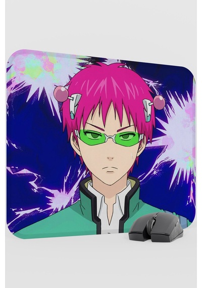 Saiki Kusuo Anime V5 - 48x40 Xl Gaming Kauçuk Kaymaz Taban Mouse Pad Fare Altlığı
