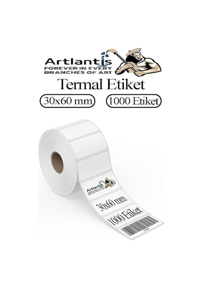 30x60 Mm Barkod Etiketi Yapışkanlı 1 Adet Rulo Etiket Termal Barkot Terazi Etiketi 1000 Li Barkod Yazıcılarına Uyumludur 1 Adet 30x60 Mm Barkod Etiketi Yapışkanlı 1 Adet Rulo Etiket Termal Barkot Terazi Etiketi 1000 Li Barkod Yazıcılarına Uyumludur 1 Adet