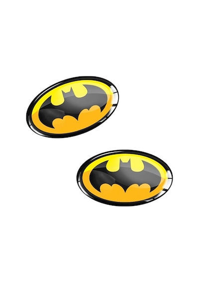 Batman Logo 3D Stıcker 2 Adet
