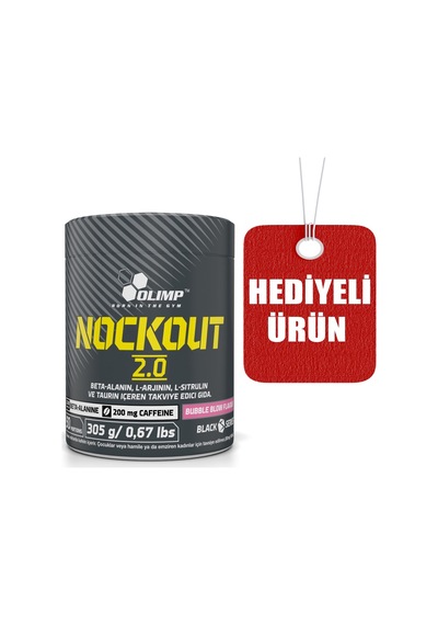 Olimp Nockout 2.0 305 Gram 50 Servis Sakız Aromalı