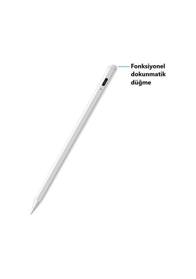 Piili Khd - 1012 Kablosuz Manyetik Apple Uyumlu iPad Smart Pen Beyaz