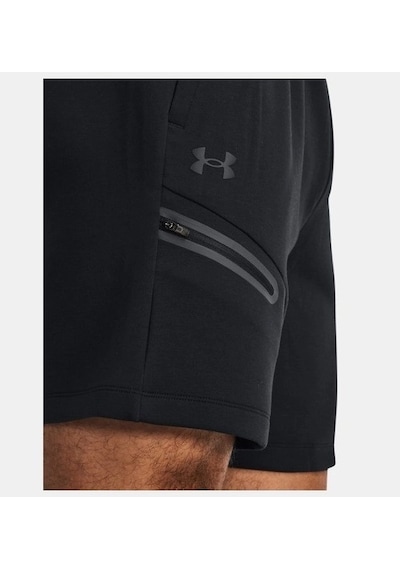 Under Armour Unstoppable Fleece Erkek Şort 1379809-001 Siyah