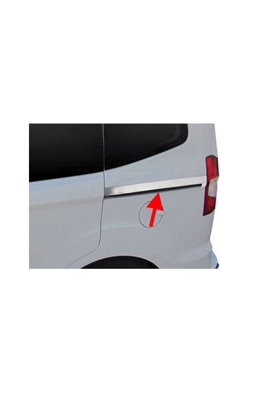 Ford Courier Krom Sürgülü Kapı Çıtası 2 Parça 2014-2017 Arası