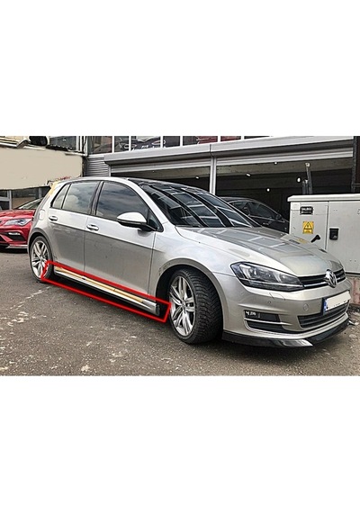 Vw Golf 7 R Yan Marşpiyel Takımı - Plastik