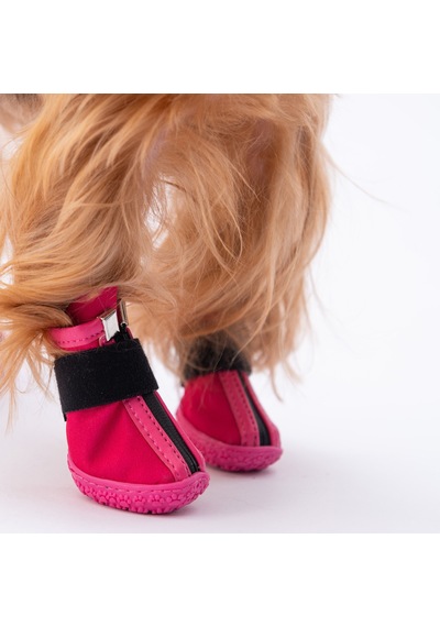 Pawstar Fuşya Köpek Ayakkabısı