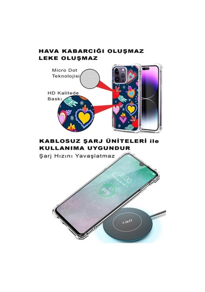 Samsung Galaxy S25 İle Uyumlu Retro Color 3 Tasarımlı Antişok Kılıf