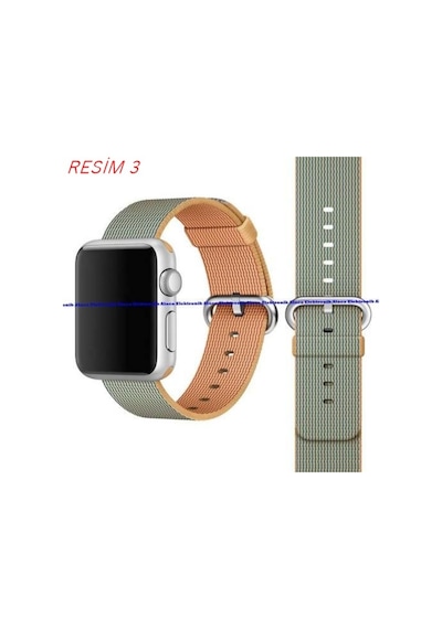 Apple Uyumlu  Watch 2 42 MM Ip Orme Kordon 42 MM Kayıs