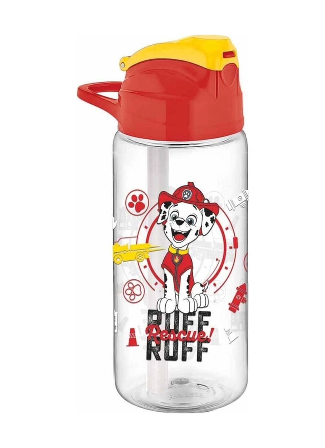 Paw Patrol Tritan Matara 500ml Pipetli Karışık