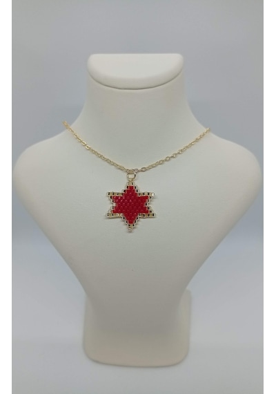 Harmeljewelry Yıldız Kolye Beyaz