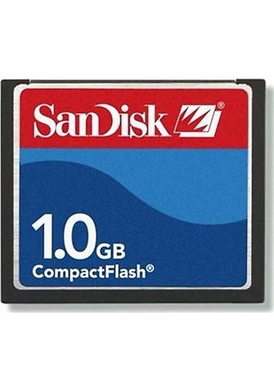 Sandisk Compact Flash 1 Gb Cf Hafıza Kartı Cnc Tezgah Makina Hafıza Kartı