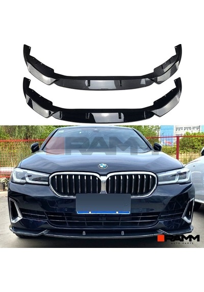 Bmw G30 Lcı Ön Tampon Lip Parlak Siyah