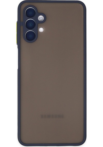 Newface Samsung Uyumlu Galaxy A04s Kılıf Montreal Silikon Kapak - Lacivert Lacivert