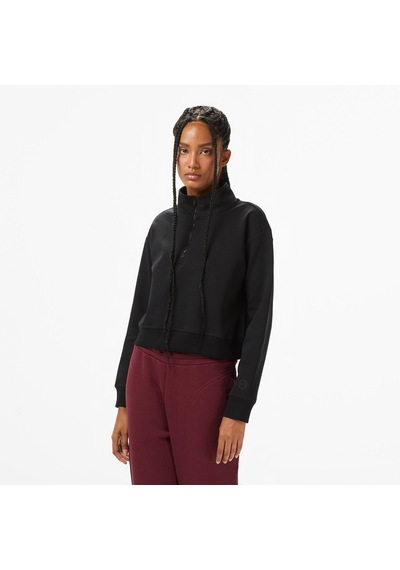 United4 Unıted4 Kadın Siyah Half Zip Sweatshirt Ft-wsd SiYAH