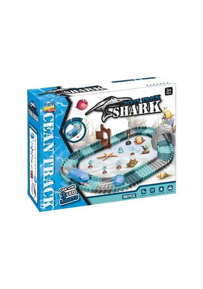 Shark Tracks Yol Seti 96 Parça